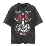 EREN JAEGER RUMBLING VINTAGE OVERSIZE TEE