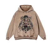 Vintage Demon Slayer Graphic Hoodie