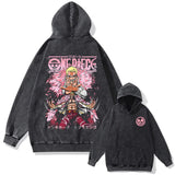 Washed Doflamingo Oversized Hoodie