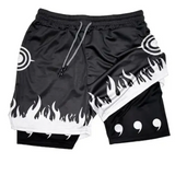 Six Paths Gym Shorts 3D Print 2 In 1