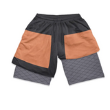 Shippuden Anime Gym Shorts 3D Print 2 In 1