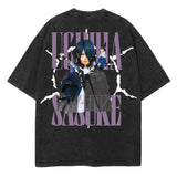 2-SIDED UCHIHA SASUKE VINTAGE TEE